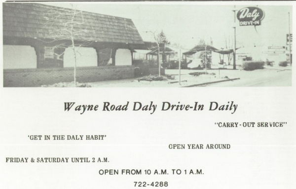 Daly Drive-In - Wayne Rd Location (newer photo)